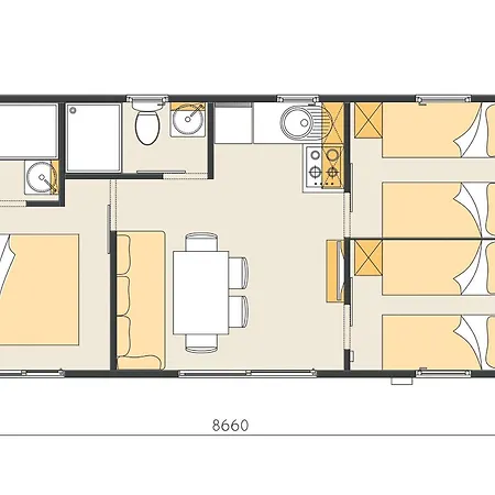 Eurocamp Mobile Homes At Park * Umag