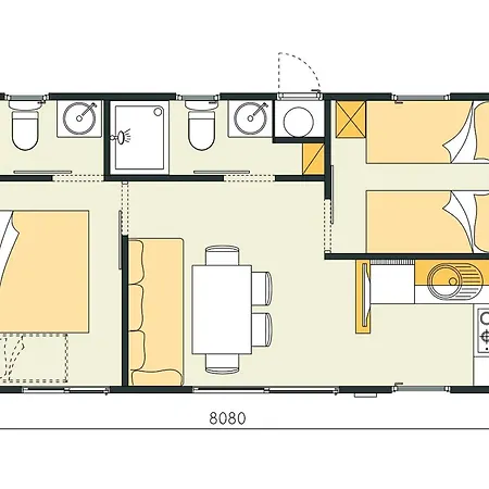 Eurocamp Mobile Homes At Campsite Park 홀리데이파크 우마그